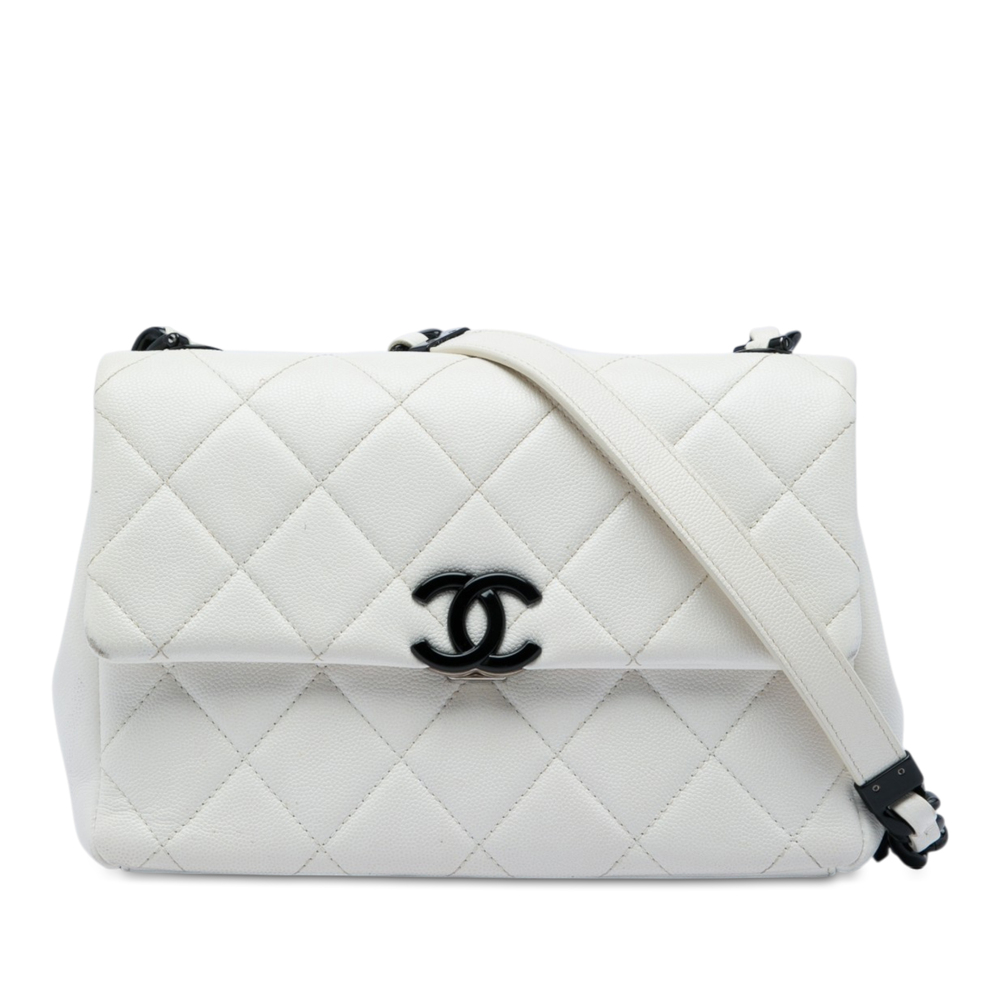 Pre-Loved Chanel Medium Quilted Caviar My Everything Flap